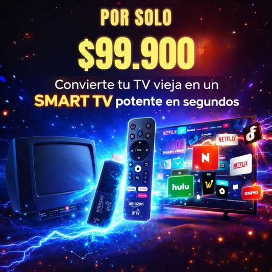 Convierte tu TV vieja en un Smart TV en segundos con el fire tv