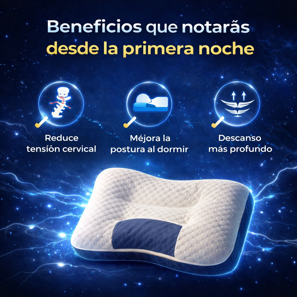 Despierta sin dolor de cuello desde la primera noche