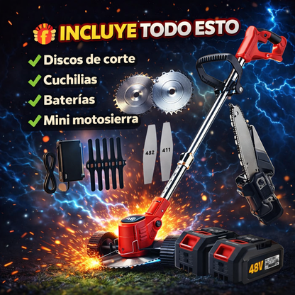 ¡CORTA TODO EN SEGUNDOS CON LA GUADAÑA ELECTRICA!