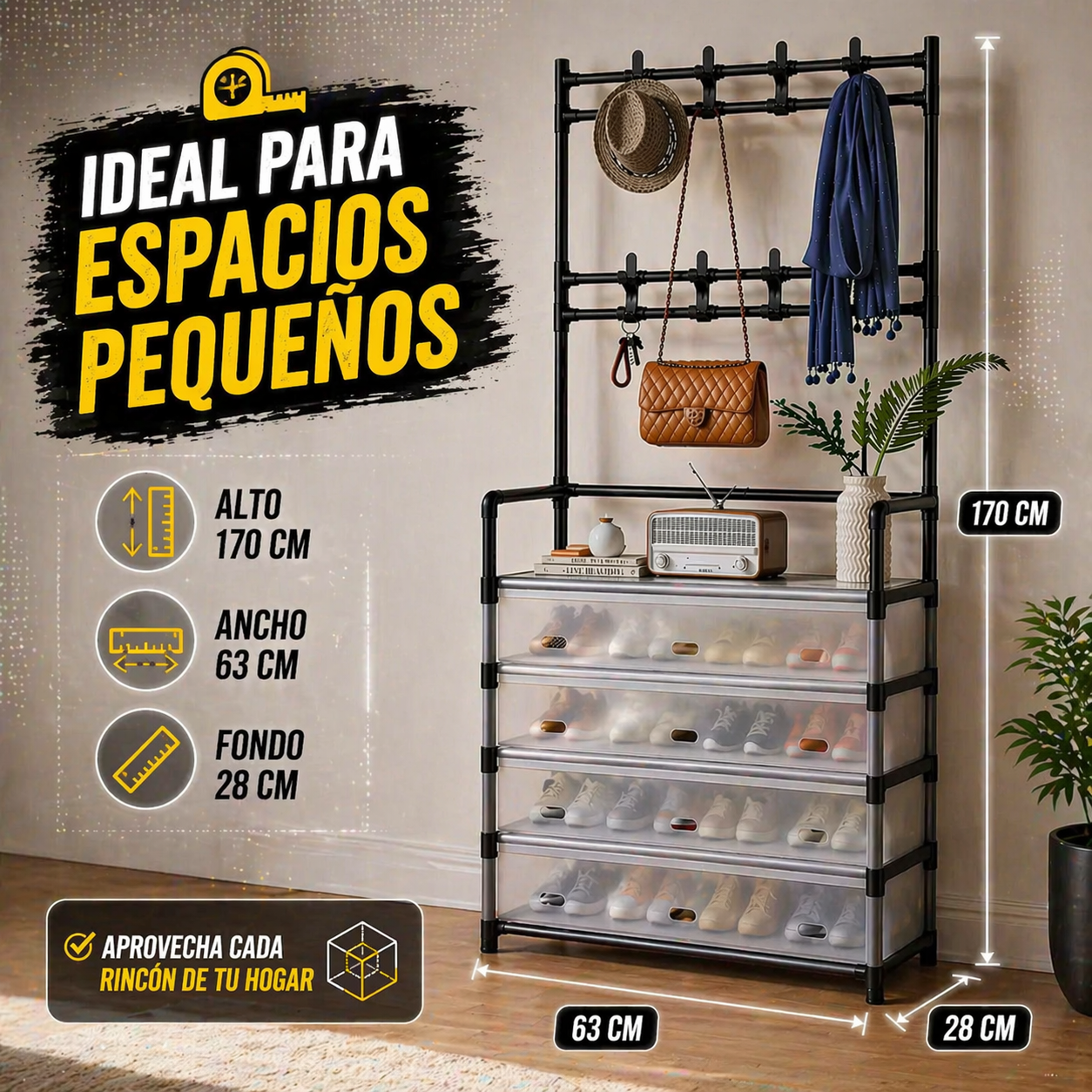 ¿TU CASA ES UN DESASTRE? DALE FIN CON EL ORGANIZADOR 5 NIVELES