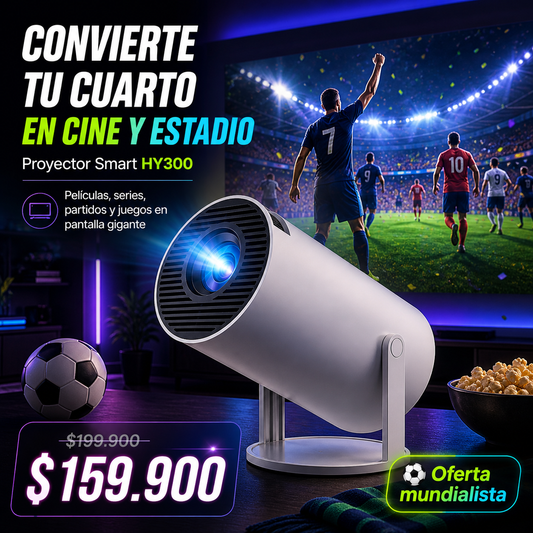 Proyector smar tv hy300