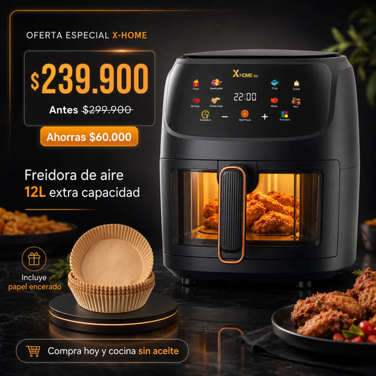 La freidora de aire familiar que transforma tu forma de cocinar - Olla Freidora