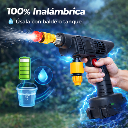Limpieza extrema en segundos con la hidrolavadora portatil