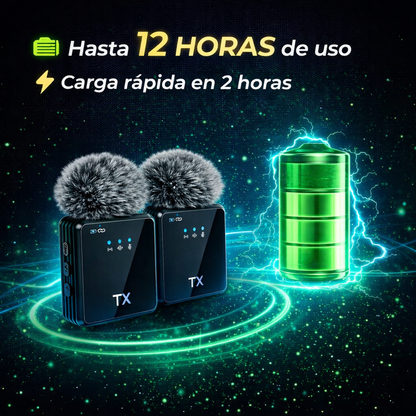 ¡GRABA COMO UN PRO DESDE HOY CON EL MICROFONO F11!